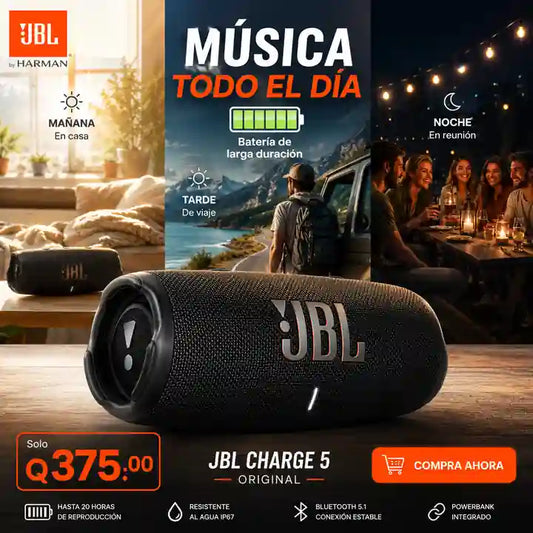 BOCINA JBL CHARGER 5 ORIGINAL